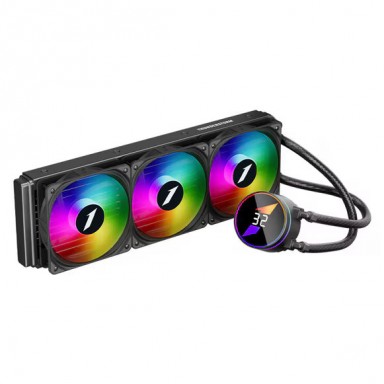Cooler procesor Racire Lichida 1stPlayer® TS3 360 Thunderstorm black ARGB, SK INTEL LGA1700/1200/1151/1150/1155/1156//2011/2066 AMD: AM5/AM4